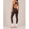 aura jumpsuit espresso
