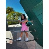 racket dress pink