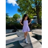 racket dress lilac