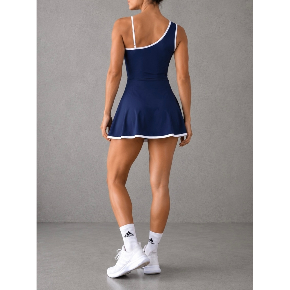racket dress navy
