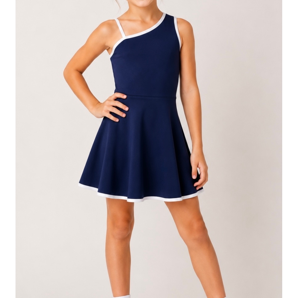 racket dress navy
